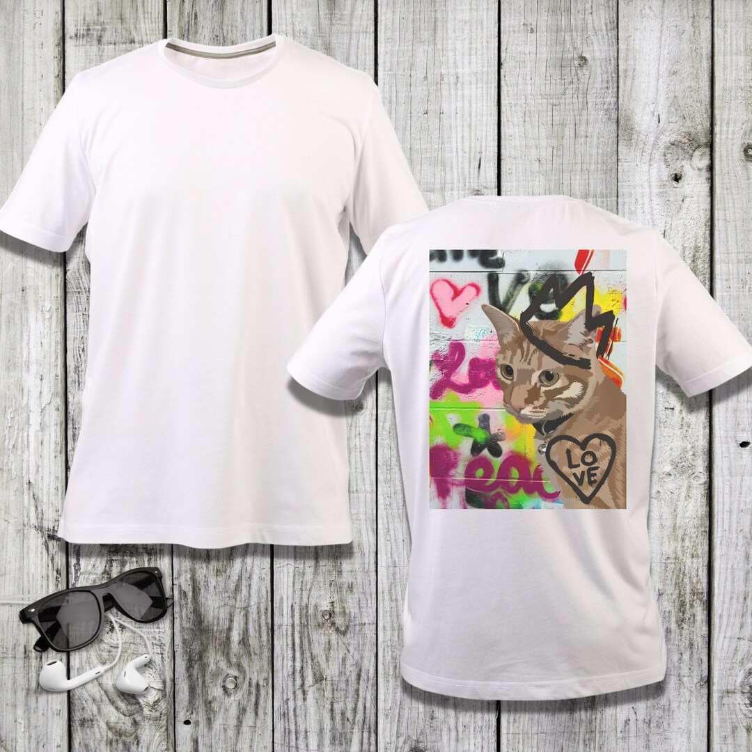 Cute Cat Tshirt for Cat Lovers for Kitty Lovers Tee Cat Lover Etsy