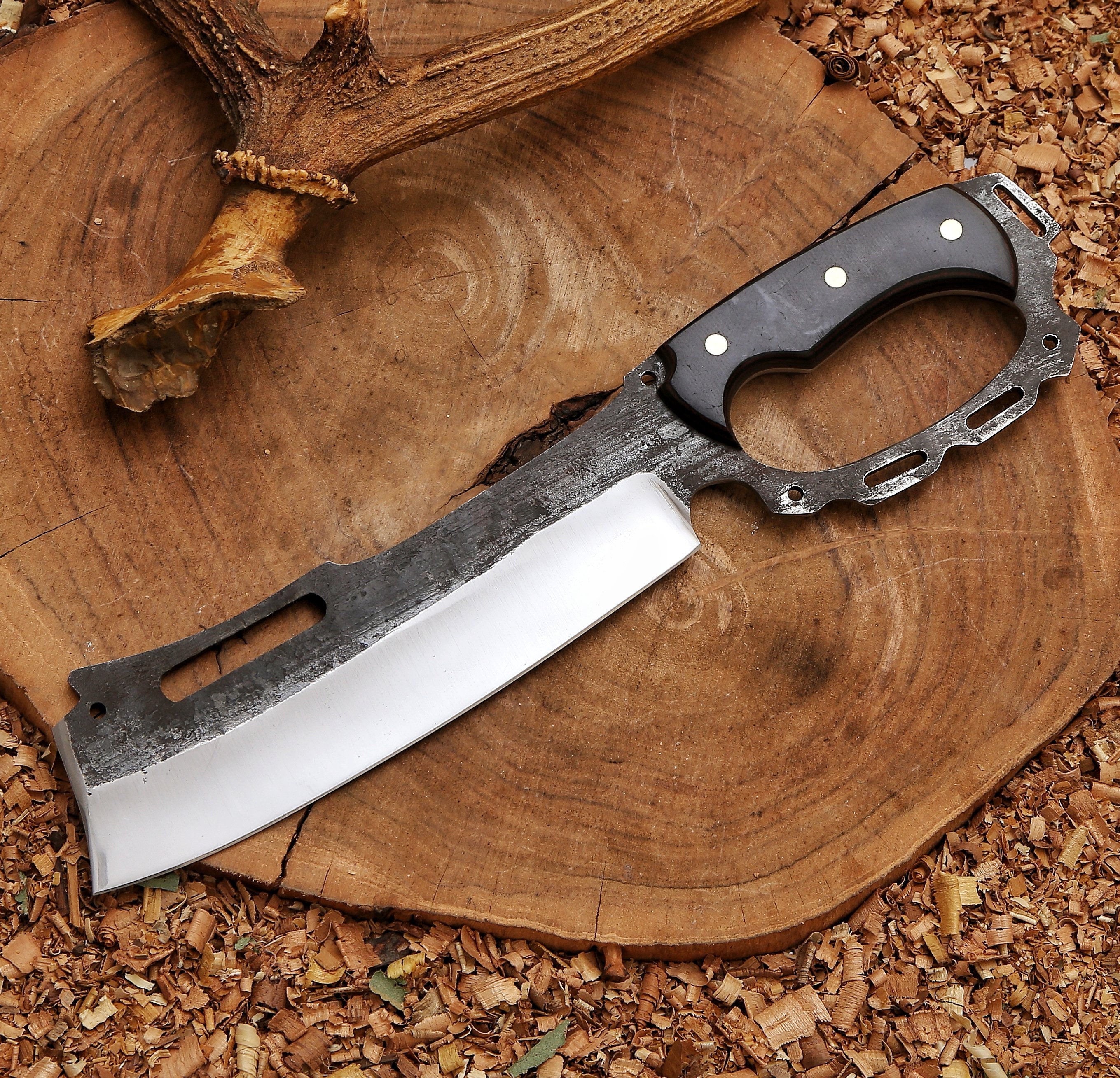 Handmade Thor Battle Cleaver, Full Tang Cleaver, Anniversary Gift