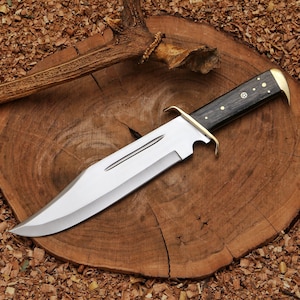custom handmade full tang bowie knife, Camping knife, Anniversary gift, Hunting knife, camping knife, birthday gift, gift for him