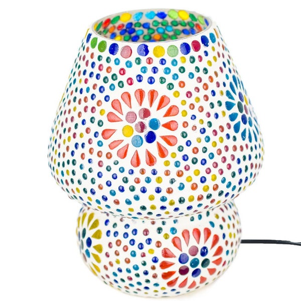 Mosaic Table Lamp Etsy