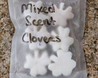 Mixed Scent Clover Leaf Melts