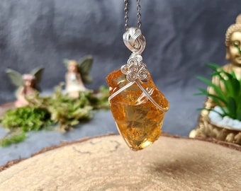 Lemurian Etherium Andara Pendant, Master Confucius accompanied by EE Jophiel, Prosperity, 5D-12D, Single Piece approx. 4.5 cm x 2.5 cm x 1.5 cm
