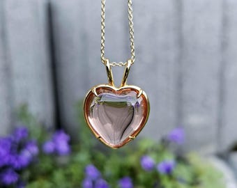 Heart Andara Pendant, Angel of Light / Seraphim, Energy Booster, Spiritual Development, Handmade, Approx. 2.2 cm, California