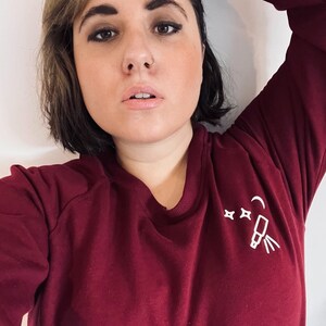 Simple Telescope Sweatshirt- Organic and High Quality