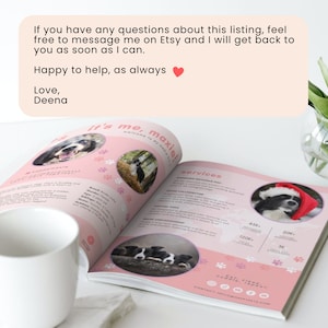 Pet Influencer Media Kit Canva Template Dogfluencer Pet Media Kit Rate ...