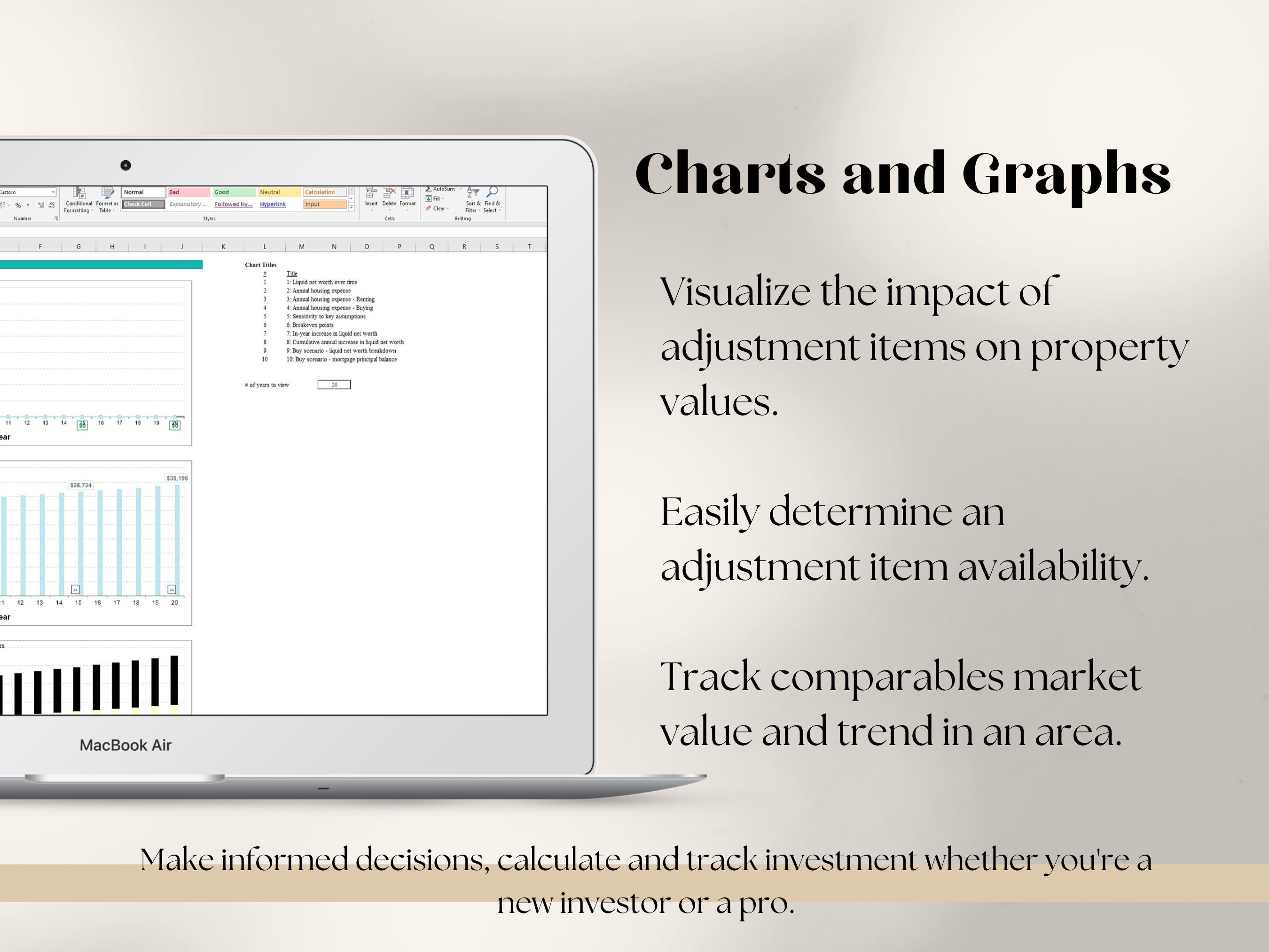 Real Estate Analysis Spreadsheet Excel Templae for Real Estate Agents