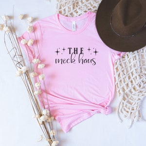 BC 3001 Light Pink Mockup Pink Flat Lay Mockup Bella Canvas Minimalist Mockup Trendy Shirt Mockup Natural Mockup Lifestyle Mockup Boho Mock