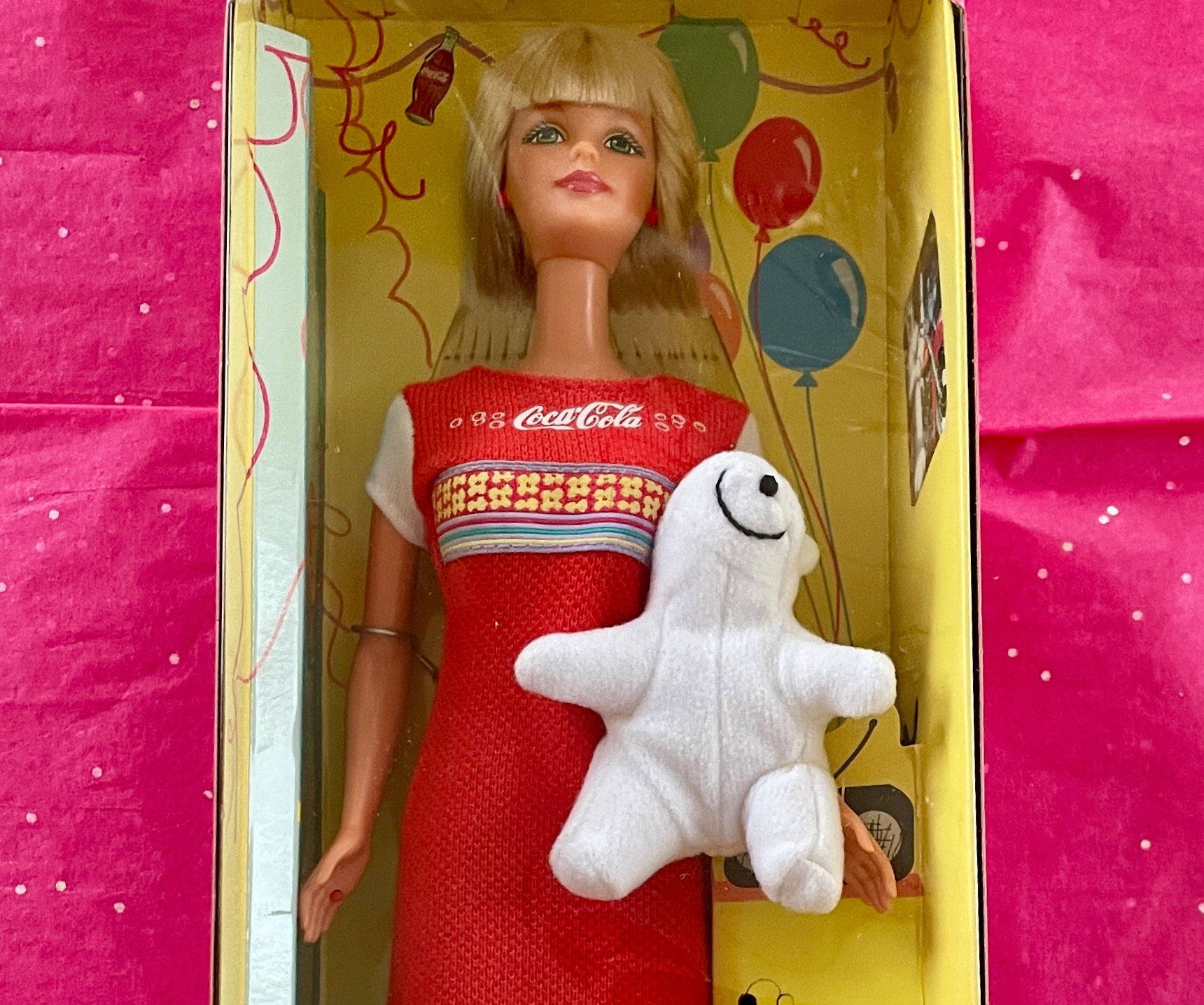 1998 Coca-cola Party Barbie Special Edition NRFB Fashion Doll - Etsy