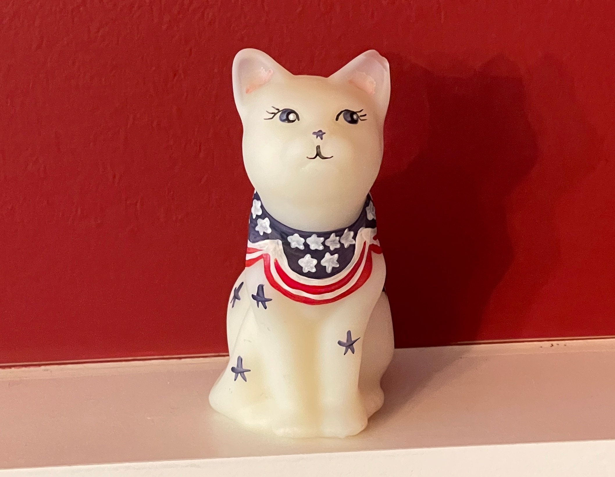 Fenton Birthday Cat - Etsy