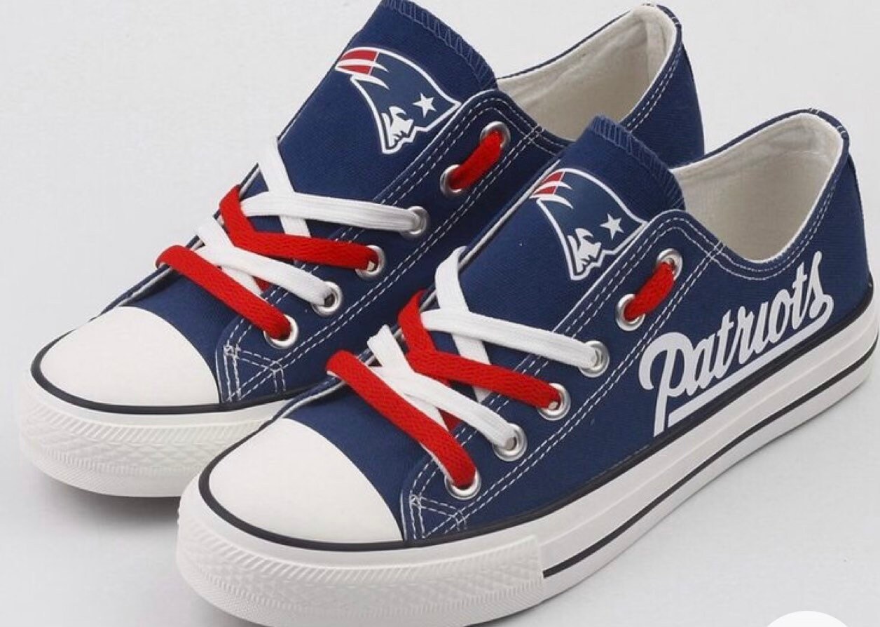 New England Patriots Shoes - Etsy