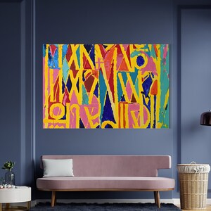 Make Your Mark On The World Painting | Banksy Style Wall Art | Original Painting | 100% Hand Painted Pop Art