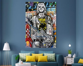 【希少】Kurry／ Kurt Cobain コースター　banksy kyne 高価値】 希少】Kurry／ Kurt kyne（Kurt banksy コースター