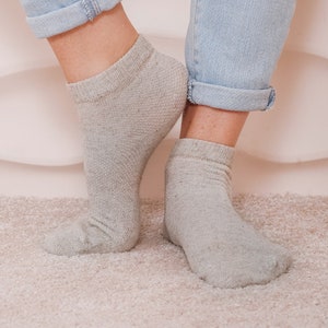 Organic linen socks (set of 2). Socks women 2 pairs. Casual socks, cute socks, Eco friendly socks, natural socks, yoga socks unisex
