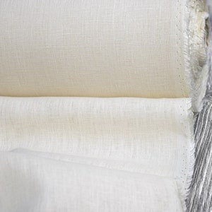 Leinenstoff in großen Mengen. Stoff für Kleidung, Tischdecken, Vorhänge. Bio-Leinenstoff, Bio-Flachs, europäisches Leinen natur