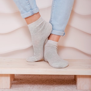 Organic linen socks (set of 2 pairs). Eco friendly socks, natural socks, soft socks. Womens socks, Mens socks - unisex socks