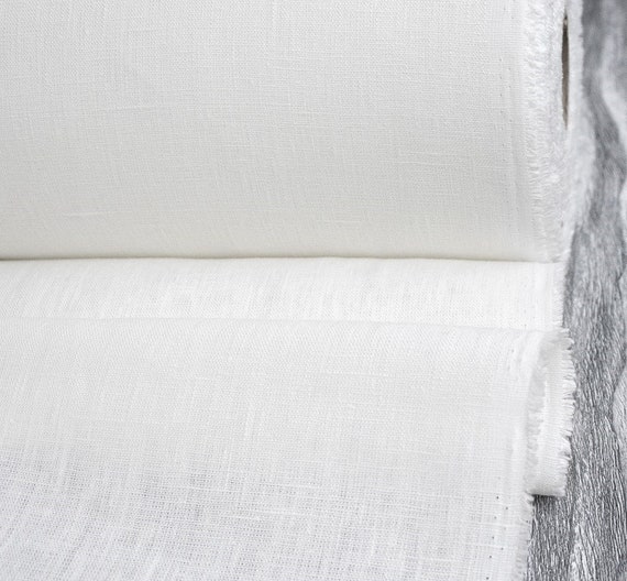 Linen fabric by the yard. Organic linen fabric for clothing, for curtains. European linen, natural fabric, Flax fabric by the yard.
