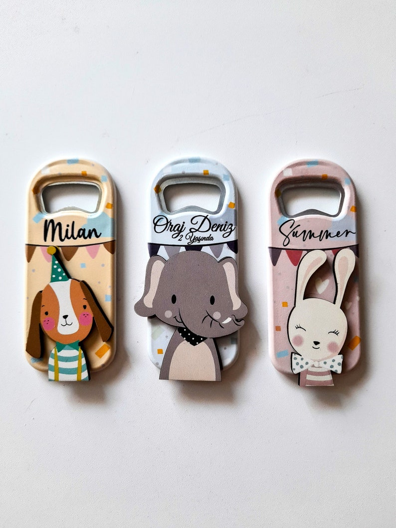Party Safari Animals Bottle Opener designed Products Are Etsy