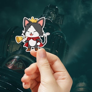 CAIT SITH アクリルキーホルダー Cait Sith Final Fantasy VII rubber Keychain Square Enix