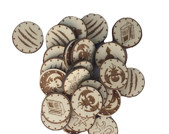 Arkham Horror 3ed - tokens set