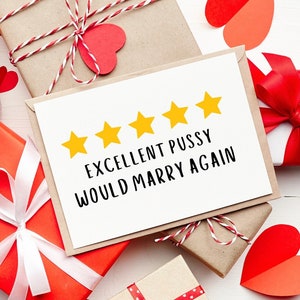 Dirty Anniversary Card for Wife, Funny Anniversary Card, Wife Anniversary Card, Raunchy Card, 1 Year Anniversary, 5 Year Anniversary