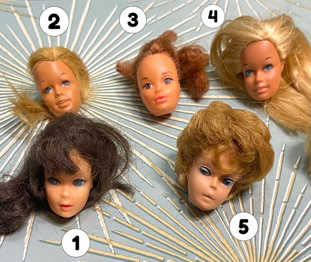 Your Choice Vintage Barbie Heads Talking Barbie, Original & Repro