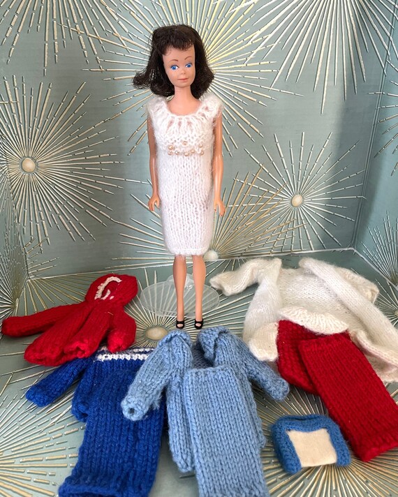 Lot: Vintage 1964 - 1966 #860 Midge Brunette Doll Straight Legs by 