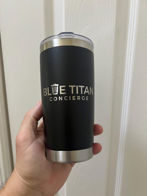 Personalized Engraved 20oz Tumbler, ADD YOUR LOGO, Wholesale Tumblers, Laser Engraved Cup, Cooperate Gift