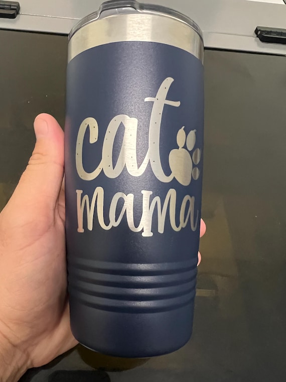 Personalized Laser Engraved 20oz Tumbler: Powder Coated Corporate Gift