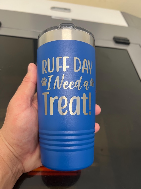 Personalized Laser Engraved 20oz Tumbler: Powder Coated Corporate Gift