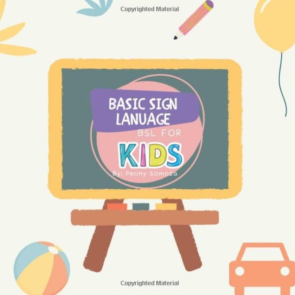 Basic Sign Language for Toddlers Baby Learning BSL British Sign Language Children Special Kids School Sign Language Special Children BSL