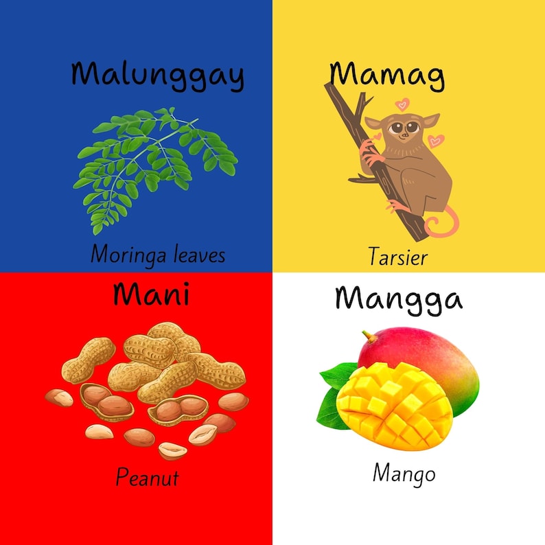 My First Tagalog Book Bilingual Filipino Kids Learning Filipino Culture