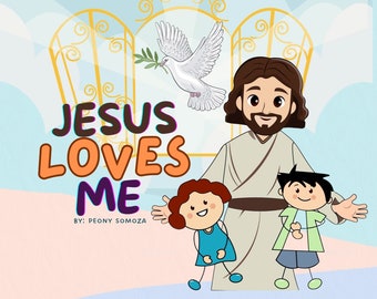 Jesus Loves Me Book Christian Books Bible Stories Catholic Books for Kids Coloring Pages Church Books for Children Jesus Stories