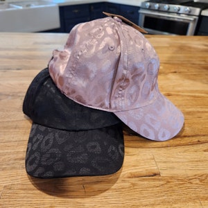 Metallic Leopard Hüte für Frauen, Baseball Cap für Mama&#39;s