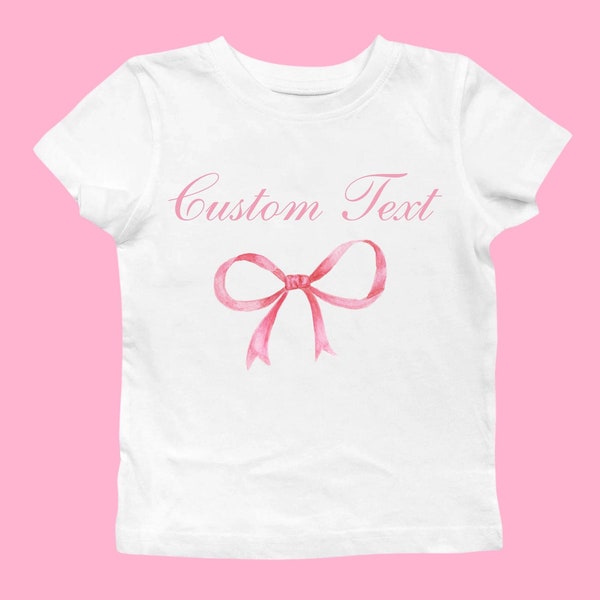 Custom Baby Tee Coquette Etsy