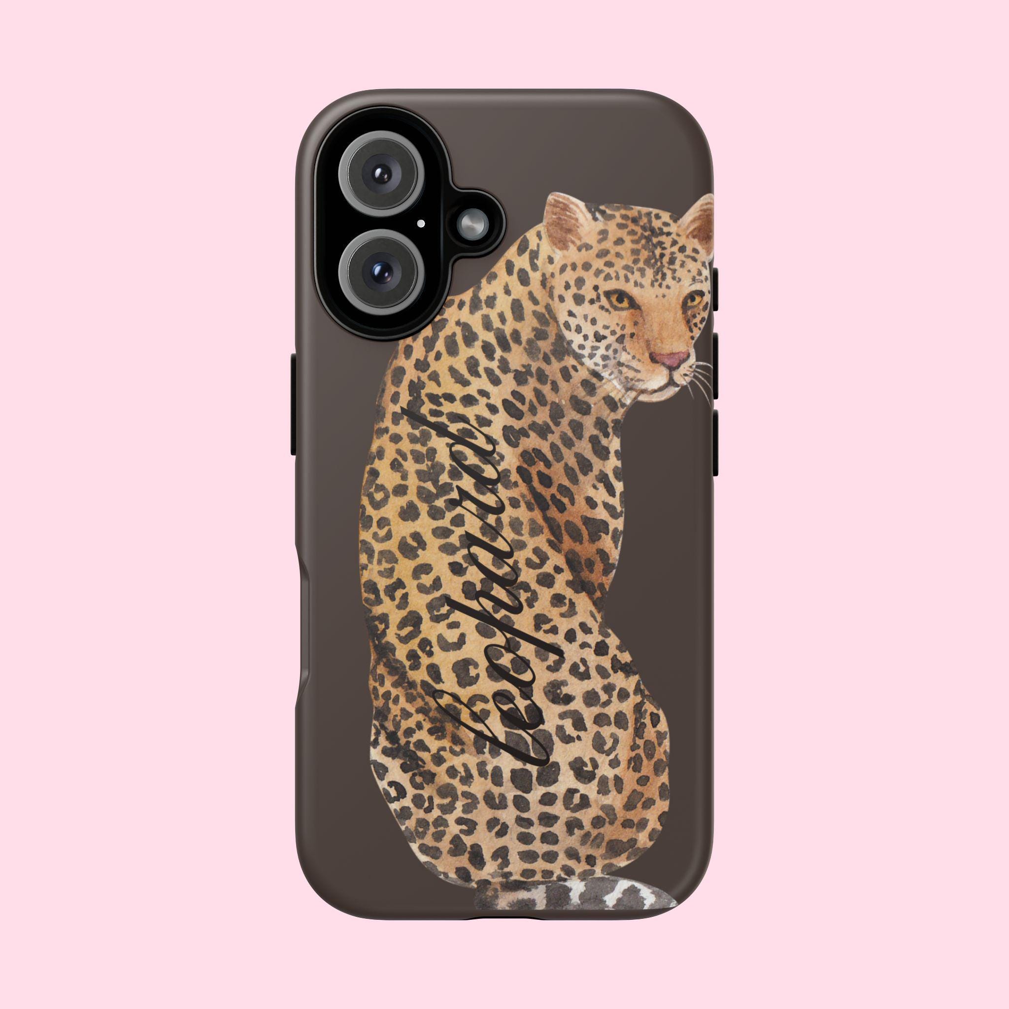 FOURTOC Cover Iridescente Leopard per iPhone 13/13 Pro/13 PRO Max/13 Mini Custodia Stampa Ghepardo Custodia Protettiva Antiurto in Silicone,Twill,13 PRO Max