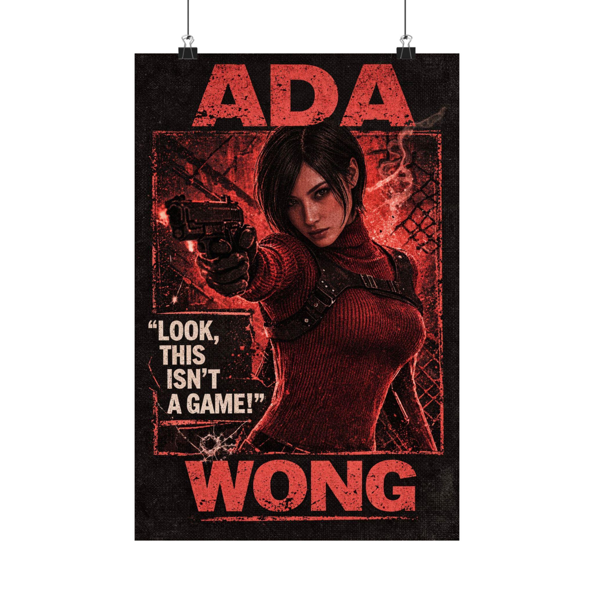 Ada Wong Poster - Etsy