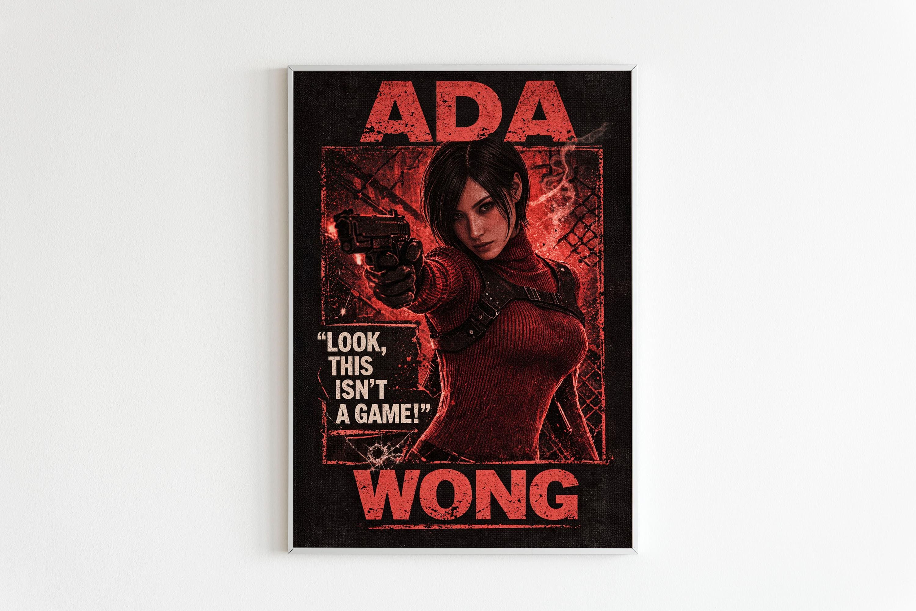 Ada Wong Poster - Etsy