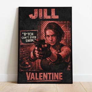 Jill Valentine Poster - Etsy