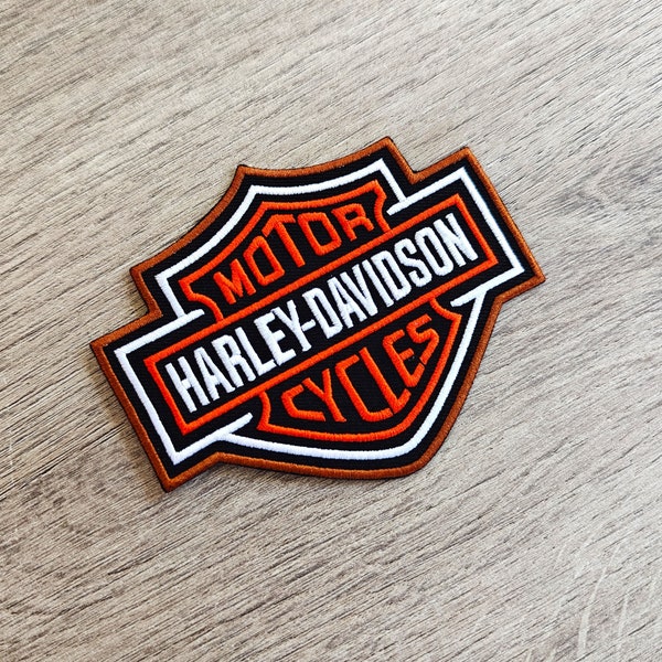 Patch Thermocollant Harley-Davidson - Dimensions 10,5 X 8,5 Cm - Pour Veste Moto, Sac