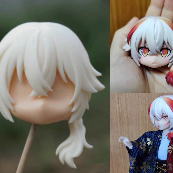 Nendoroid long hair gsc Nendoroid ob11 hair color can be changed Nendoroid customization