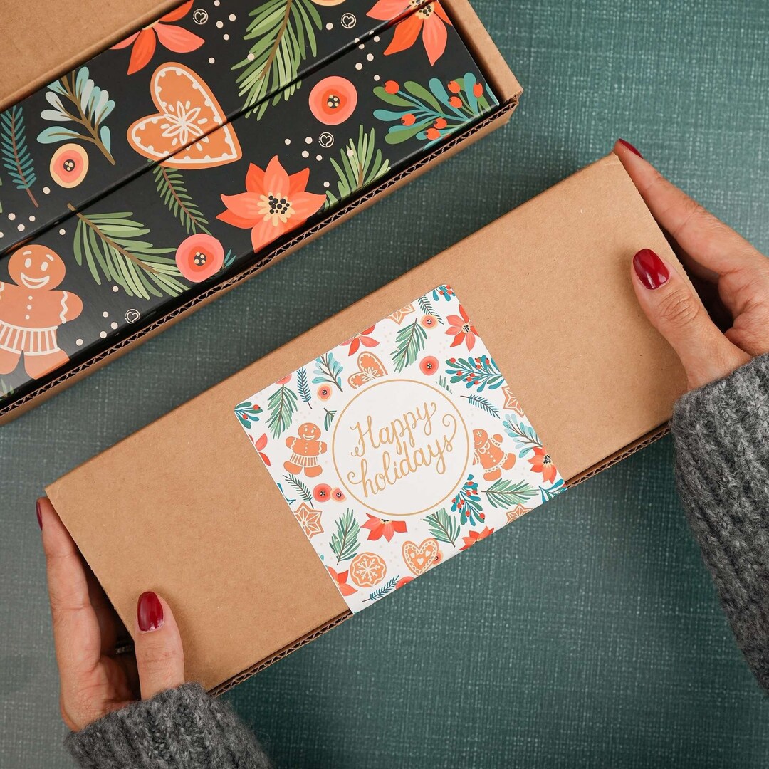 Coffee and Tea Gift Box Set of 24pcs Holiday Gift Box, Cool Christmas