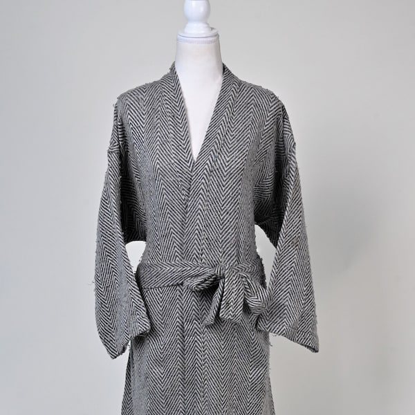 Wool Robe Etsy