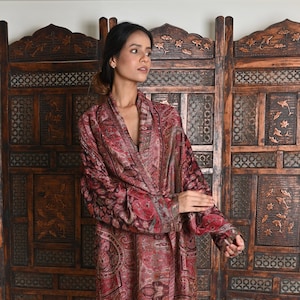Boho Kimono, Kaftan, Silk Kimono Robe, Kimono Jacket, Kimono Cardigan, Dressing Gown, Robe for Women, House Coat, Beach Dress, Gift for Her