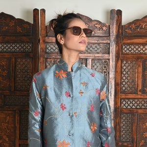 Silk jackets for weddings best sale