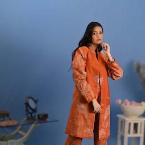 Cashmere wool Silk Suit, Suit Set For Women, Slim Fit 2 Piece Women Suit, Women Coats Suit Set, Designer Indian Suit, Women Wedding Suit