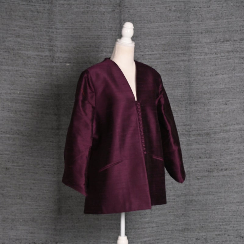 Burgundy Jacket