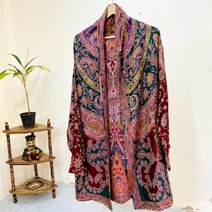 Kaftan, Dressing Gown, Robe for Women, House Coat, Kimono Cardigan, Kimono Jacket, Beach Dress, Boho Kimono, Silk Kimono Robe, Gift for Her