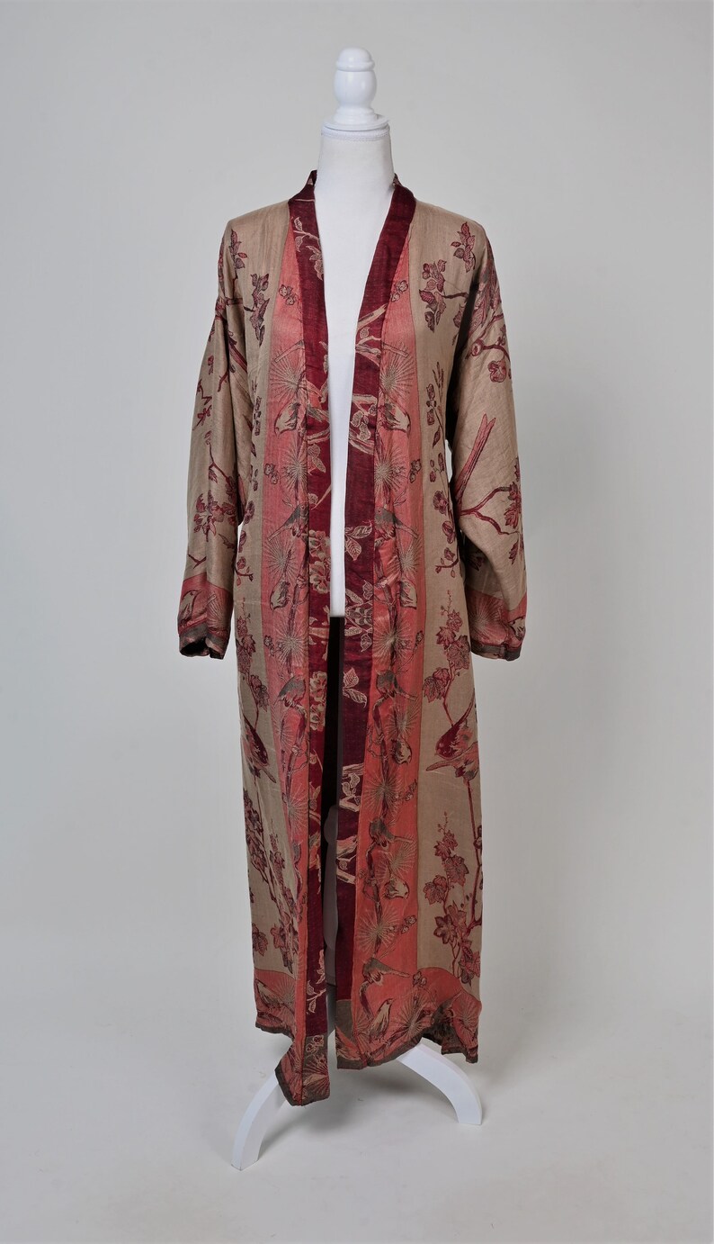 Cherry Red Dressing Gown Plus Sized Robe for Women House Etsy