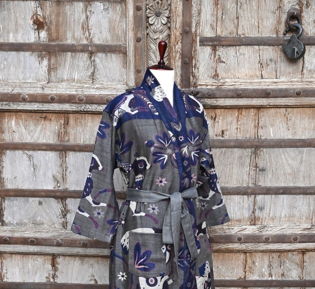 Rabbit Dressing Gown - Etsy