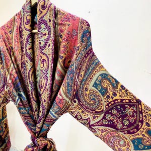 Dressing Gown, House Coat, Kimono Cardigan, Silk Kimono Robe, Robe for Women, Kimono Jacket, Boho Kimono, Beach Dress, Kaftan, Gift for Her